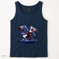 Cyborg Eagle Tank Top thumb 2