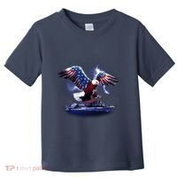 Cyborg Eagle Toddler T-Shirt thumb 0