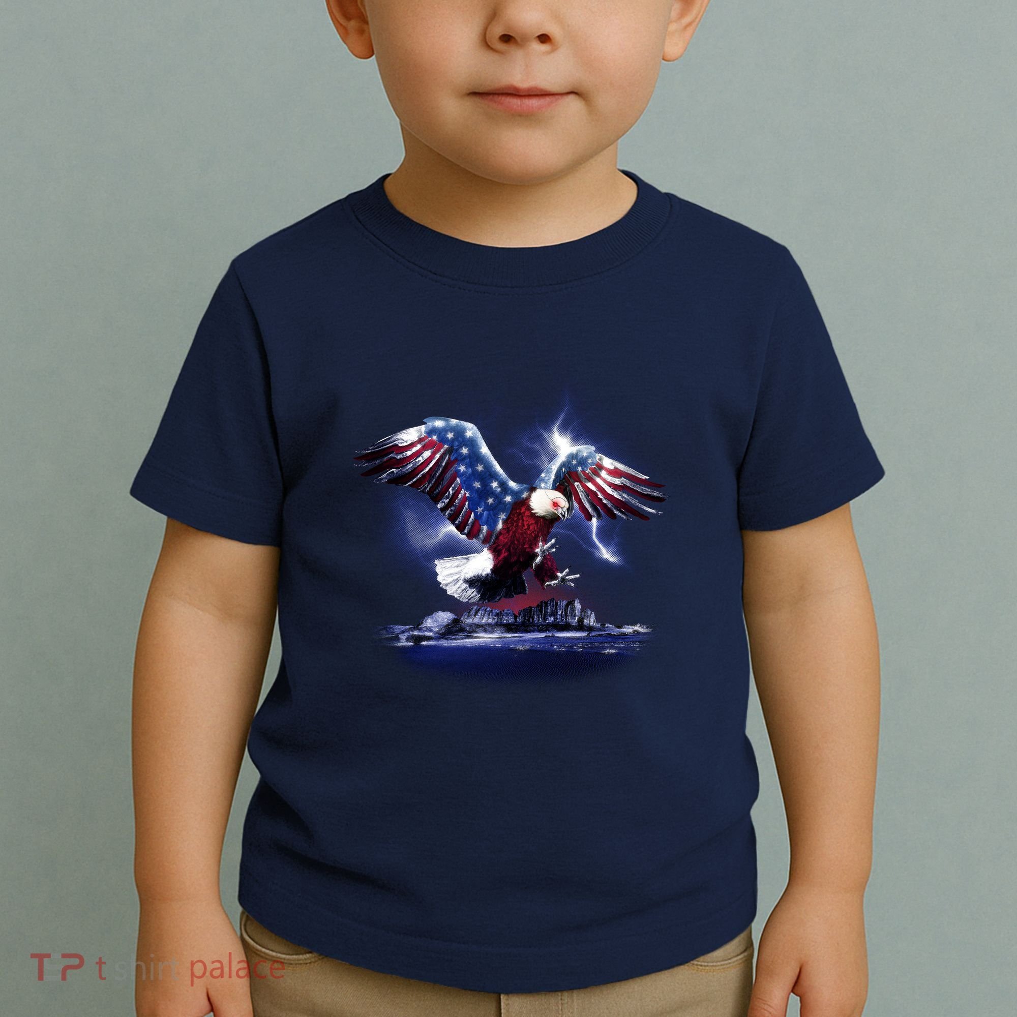 Cyborg Eagle Toddler T-Shirt