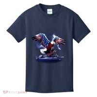 Cyborg Eagle Kids T-Shirt thumb 0