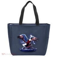 Cyborg Eagle Tote Bag thumb 0