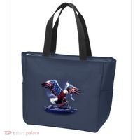 Cyborg Eagle Tote Bag thumb 3