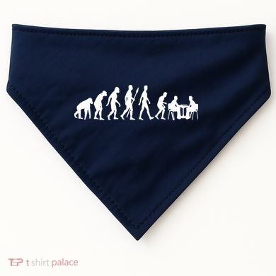 Chess Evolution Chess Board Chess Gift USA-Made Doggie Bandana