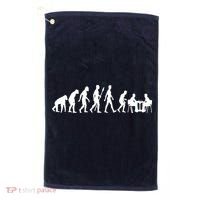 Chess Evolution Chess Board Chess Gift Golf Towel thumb 0