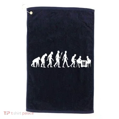 Chess Evolution Chess Board Chess Gift Golf Towel