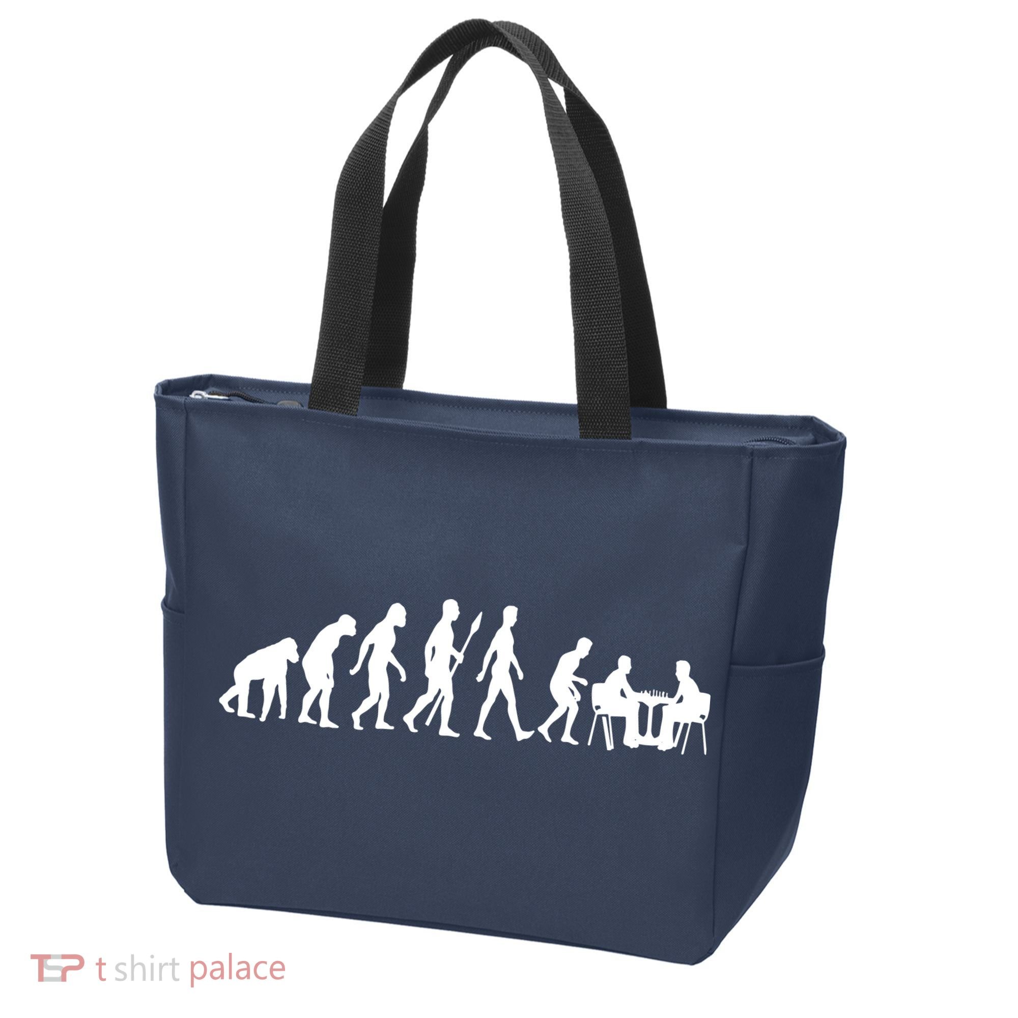Chess Evolution Chess Board Chess Gift Tote Bag