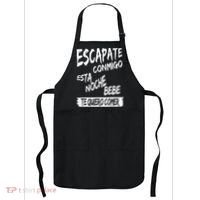 Cool Escapate Conmigo Esta Noche Bebe Apron thumb 0
