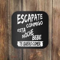 Cool Escapate Conmigo Esta Noche Bebe Coaster thumb 0