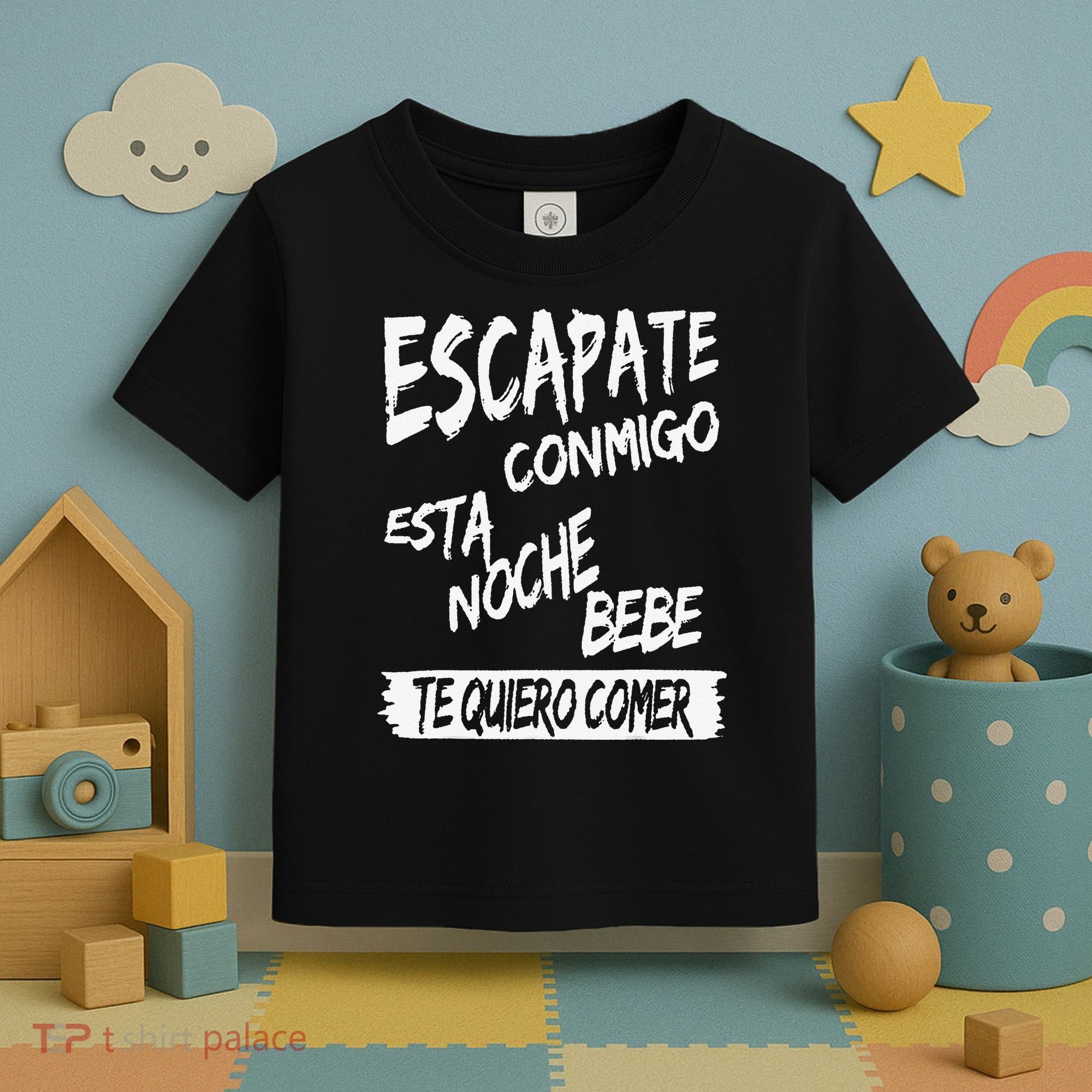 Cool Escapate Conmigo Esta Noche Bebe Toddler T-Shirt