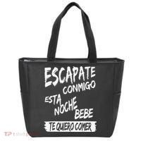 Cool Escapate Conmigo Esta Noche Bebe Tote Bag thumb 0