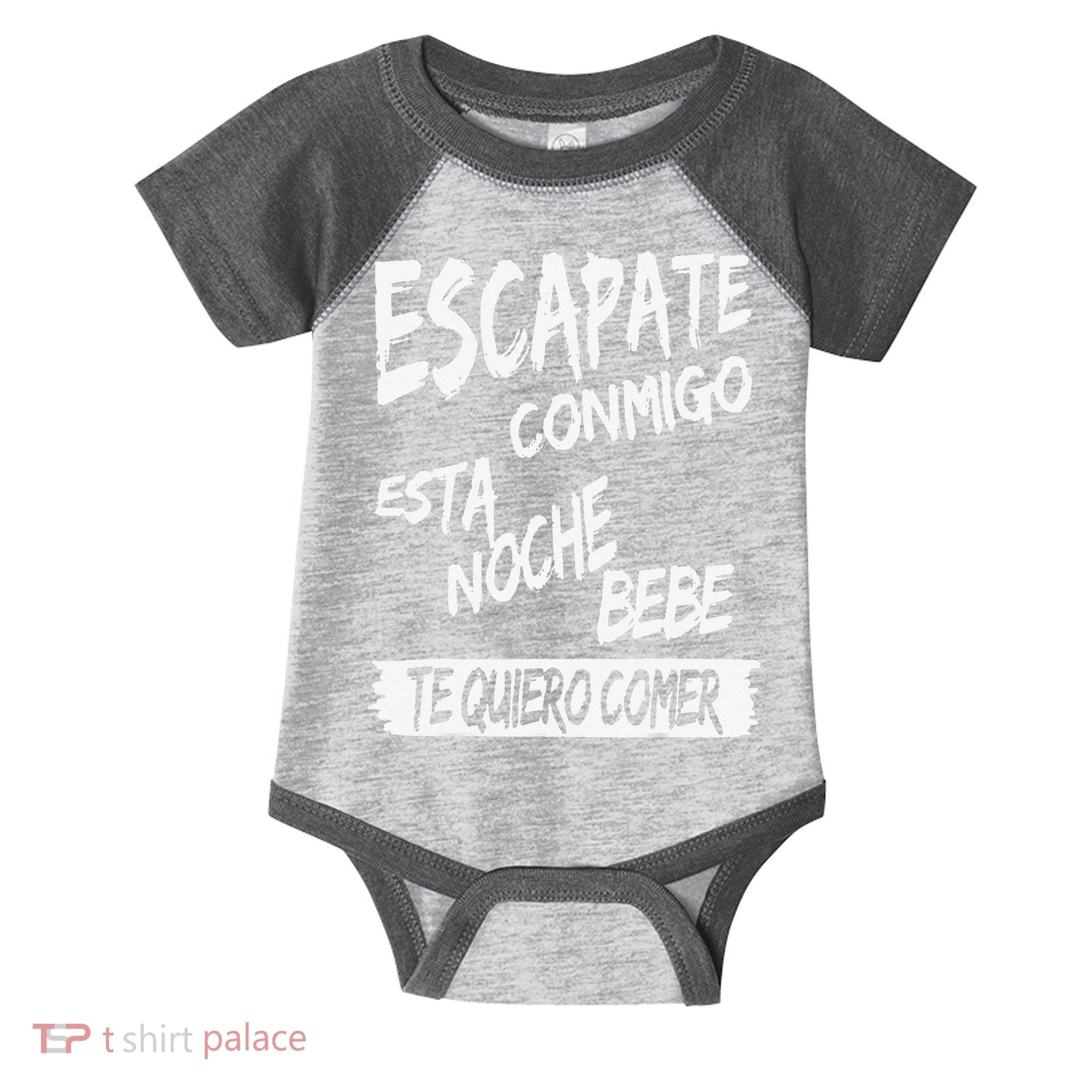 Cool Escapate Conmigo Esta Noche Bebe Infant Baby Jersey Bodysuit