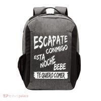 Cool Escapate Conmigo Esta Noche Bebe Vector Backpack thumb 0