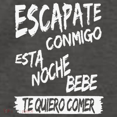 Cool Escapate Conmigo Esta Noche Bebe Vector Backpack