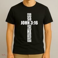 Cute Easter Clothes Outfit Christian John 316 T-Shirt thumb 3