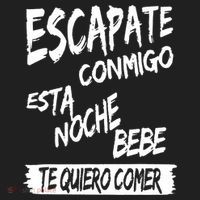 Cool Escapate Conmigo Esta Noche Bebe Women's Sweatshirt thumb 2