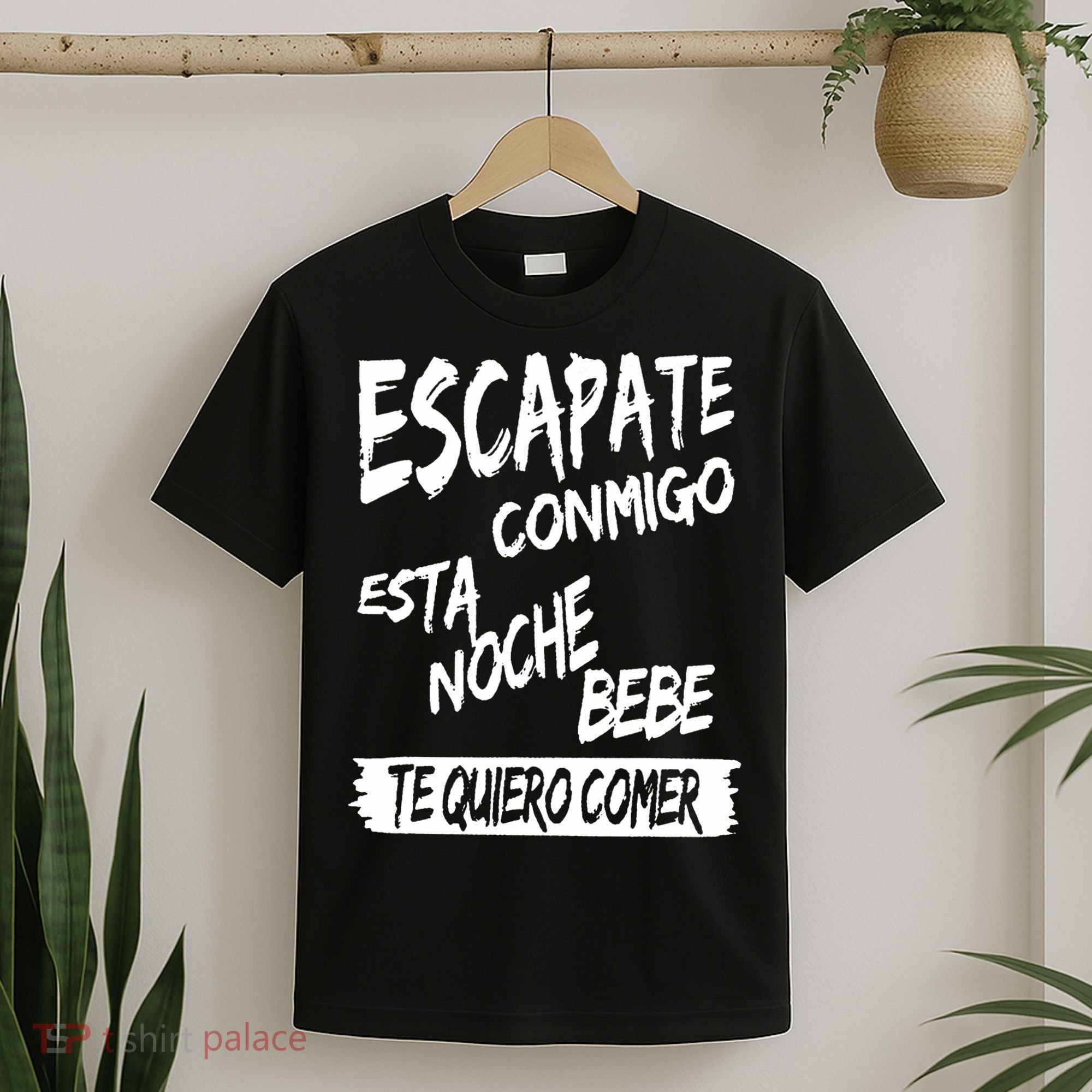 Cool Escapate Conmigo Esta Noche Bebe T-Shirt