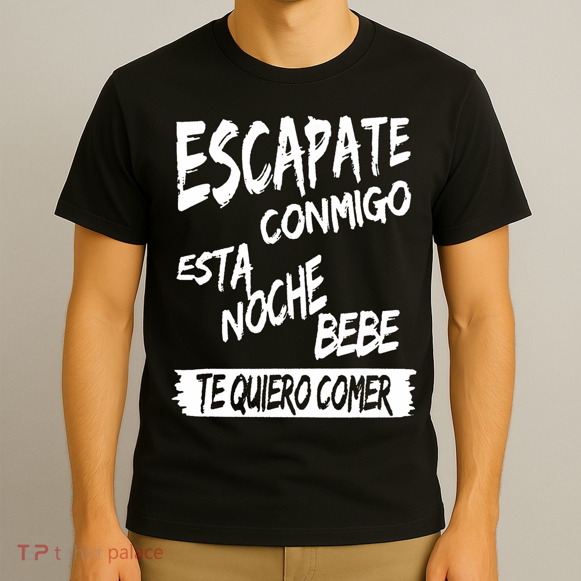 Cool Escapate Conmigo Esta Noche Bebe T-Shirt