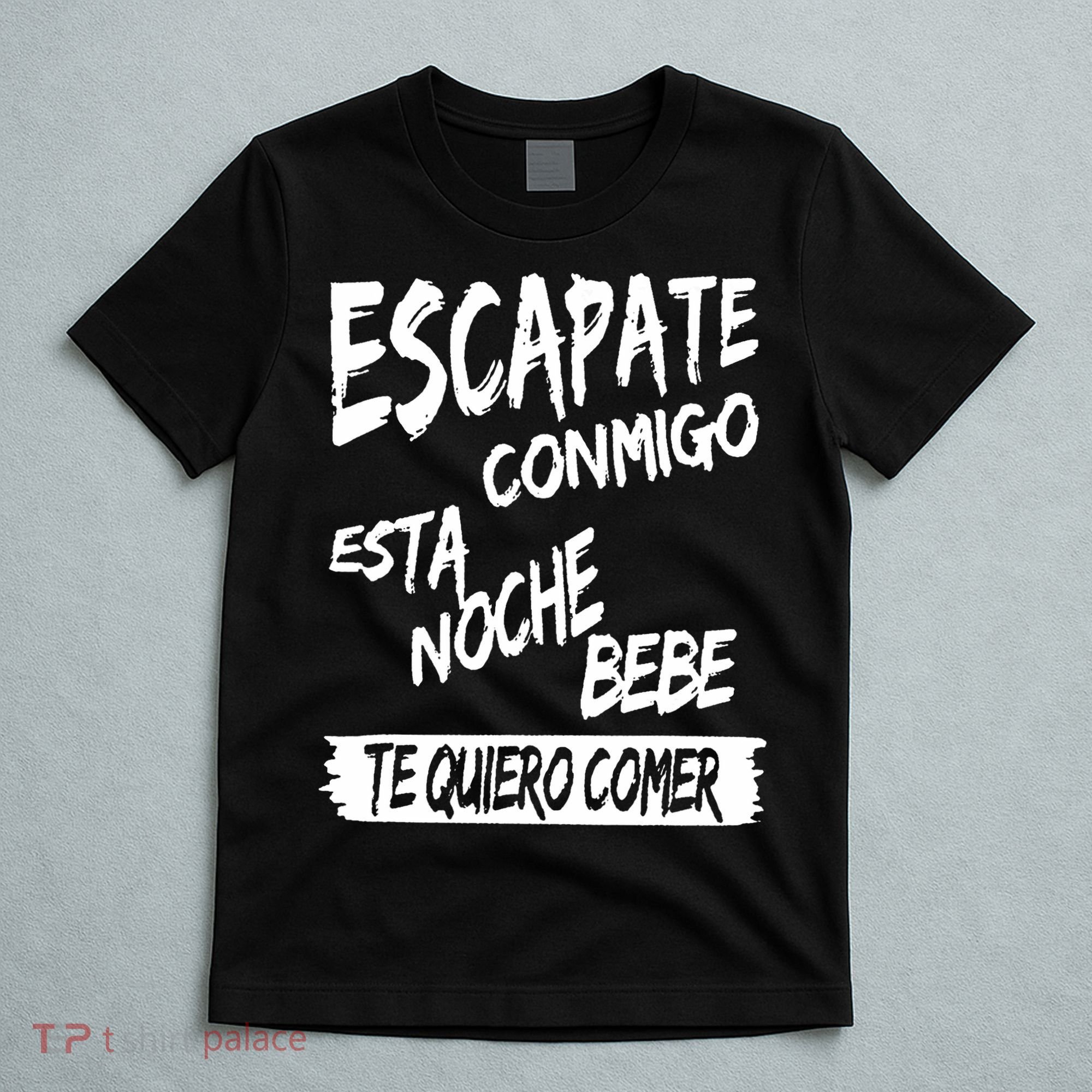 Cool Escapate Conmigo Esta Noche Bebe T-Shirt