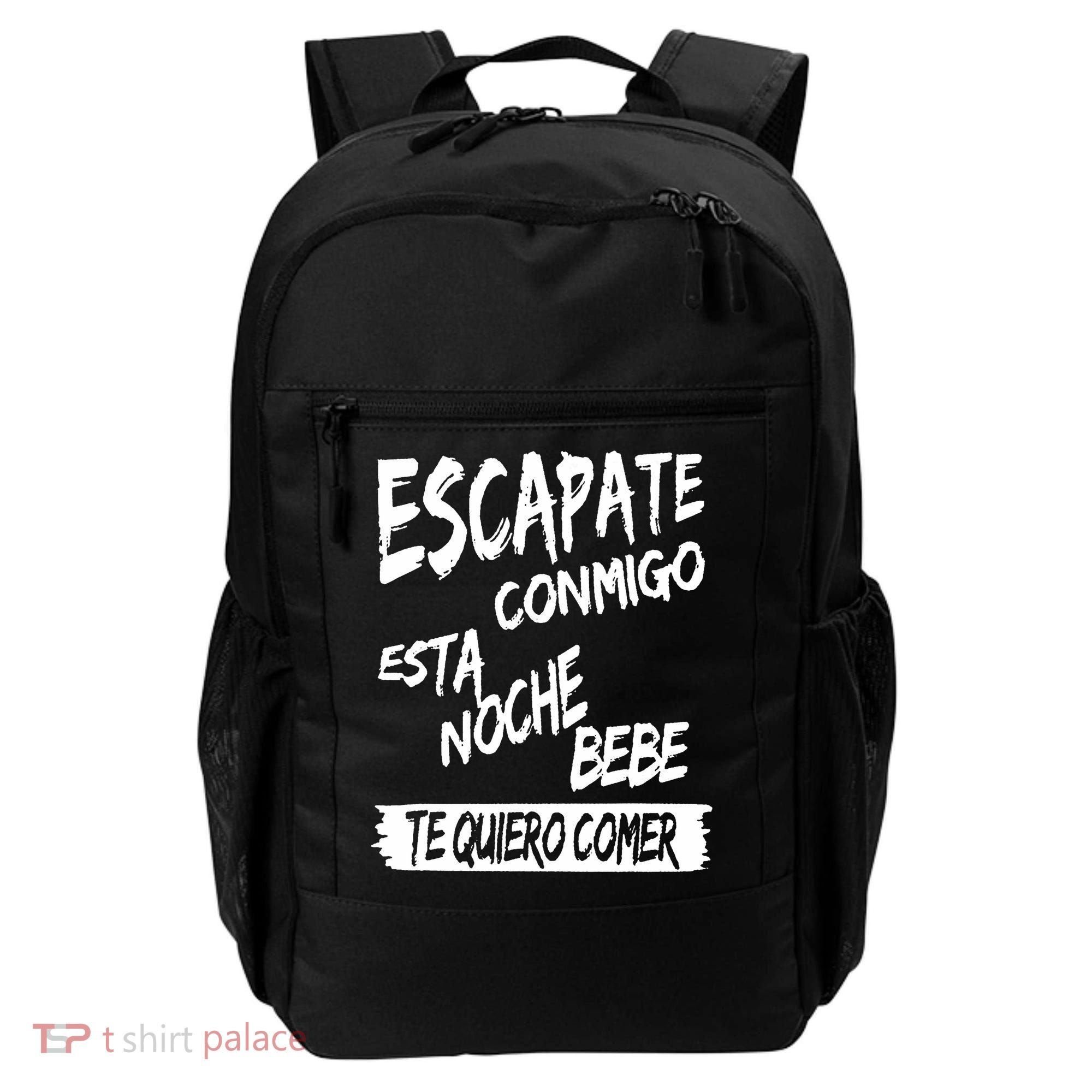Cool Escapate Conmigo Esta Noche Bebe Backpack