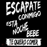 Cool Escapate Conmigo Esta Noche Bebe Mousepad thumb 1