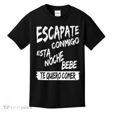 Cool Escapate Conmigo Esta Noche Bebe Kids T-Shirt
