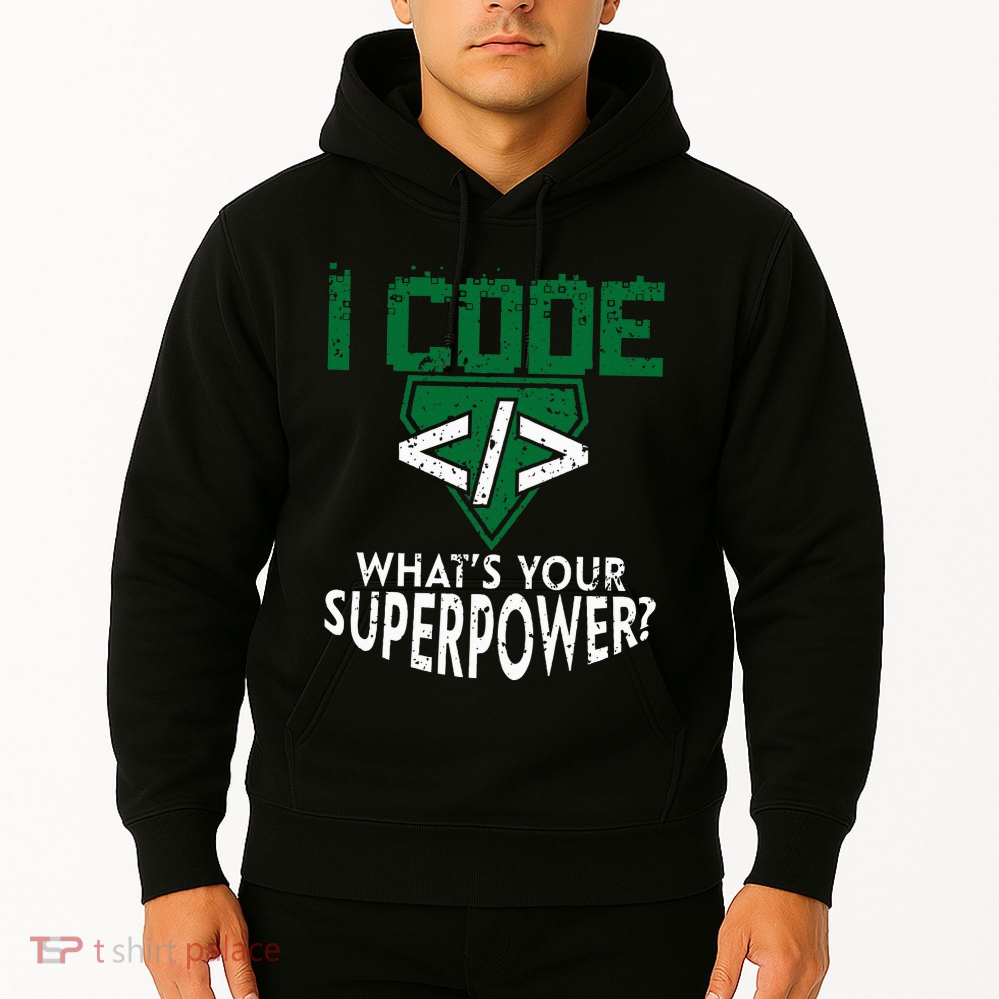 Computer Engineer Coding I Code Superpower Hoodie