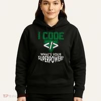 Computer Engineer Coding I Code Superpower Hoodie thumb 5