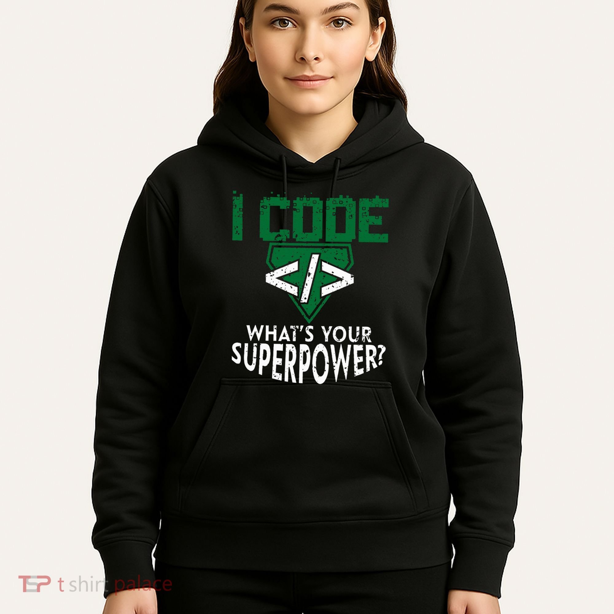 Computer Engineer Coding I Code Superpower Hoodie