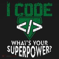 Computer Engineer Coding I Code Superpower Long Sleeve Shirt thumb 2