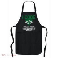 Computer Engineer Coding I Code Superpower Apron thumb 0
