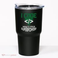 Computer Engineer Coding I Code Superpower Tumbler thumb 0