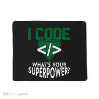 Computer Engineer Coding I Code Superpower Mousepad thumb 0