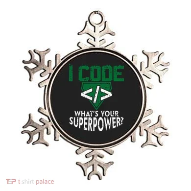Computer Engineer Coding I Code Superpower Ornament