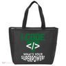 Computer Engineer Coding I Code Superpower Tote Bag