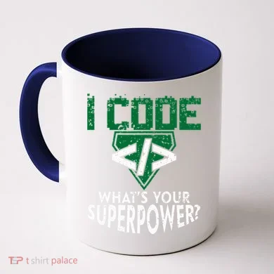 Computer Engineer Coding I Code Superpower Coffee Mug