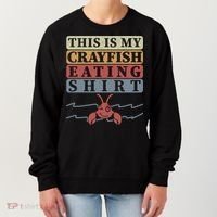 Crayfish Eating Crawfish Season Cute Gift Women's Sweatshirt thumb 0