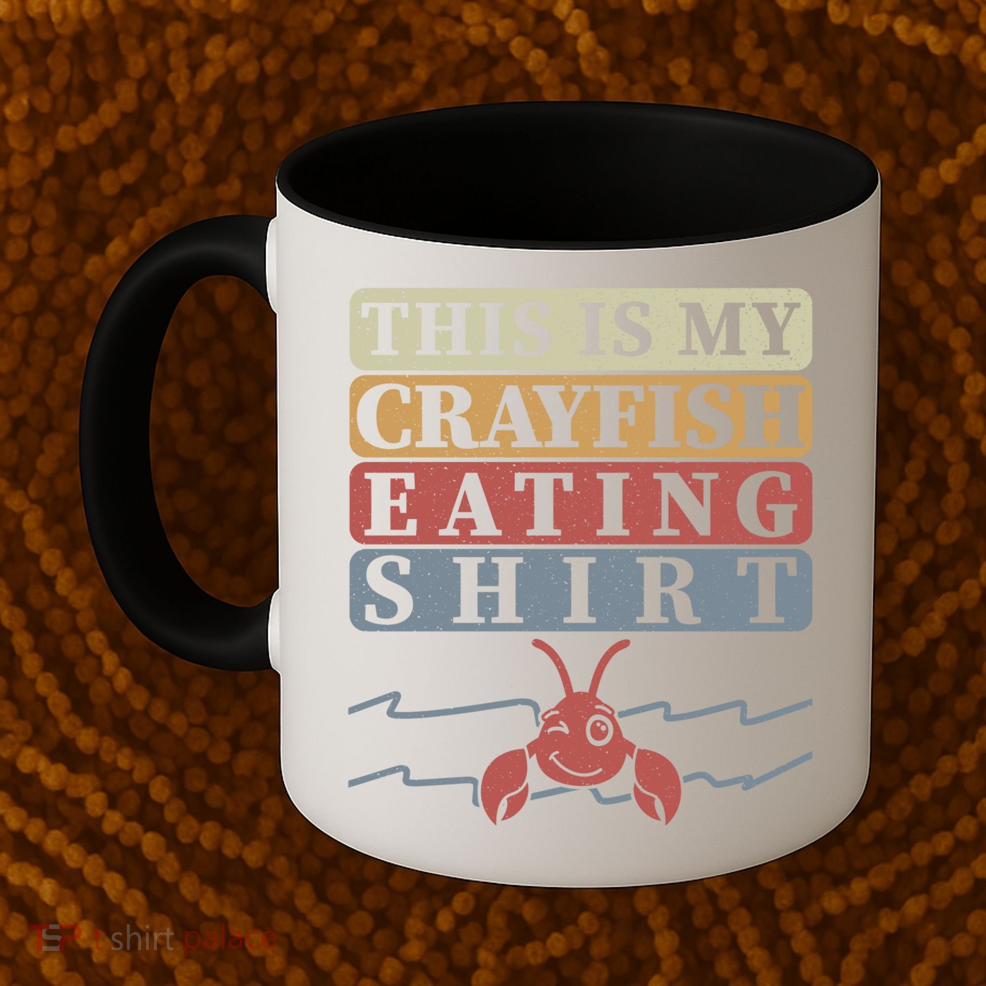 Crayfish Eating Crawfish Season Cute Gift Coffee Mug
