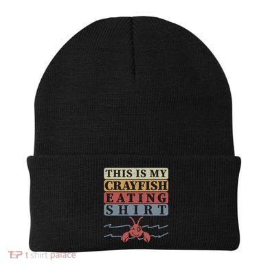 Crayfish Eating Crawfish Season Cute Gift Beanie