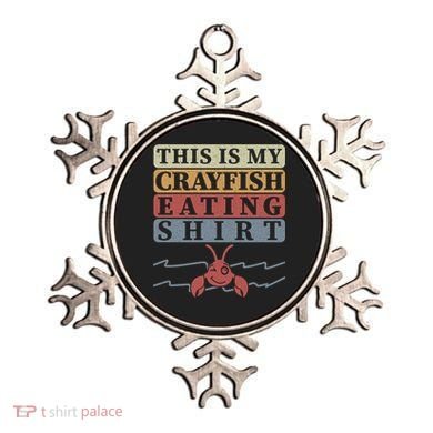 Crayfish Eating Crawfish Season Cute Gift Ornament