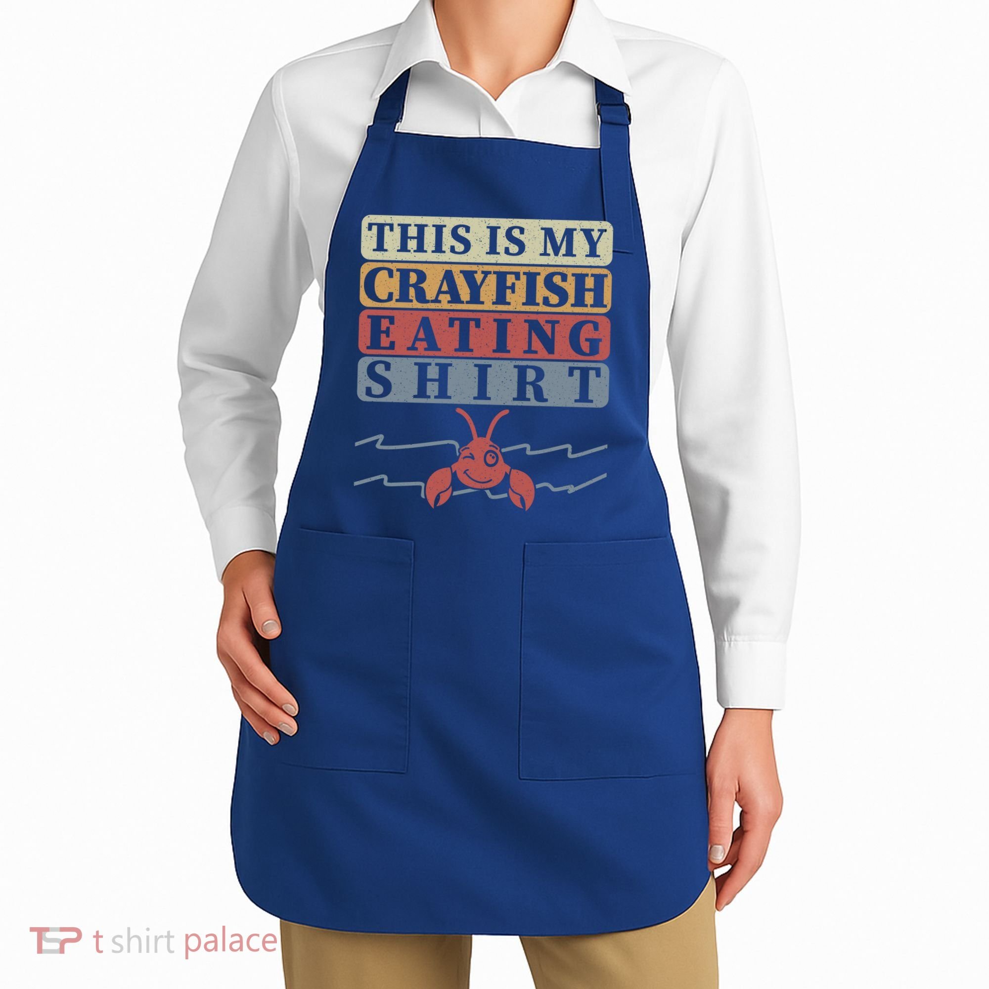 Crayfish Eating Crawfish Season Cute Gift Apron