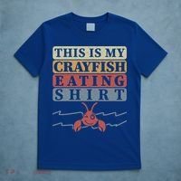 Crayfish Eating Crawfish Season Cute Gift T-Shirt thumb 5