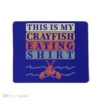 Crayfish Eating Crawfish Season Cute Gift Mousepad thumb 0