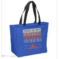 Crayfish Eating Crawfish Season Cute Gift Tote Bag thumb 2