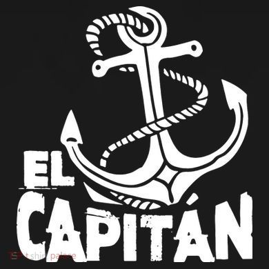 Captain El Capitan Drawstring Bag