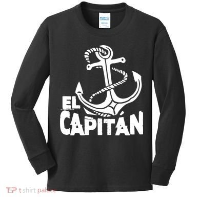 Captain El Capitan Kids Long Sleeve Shirt