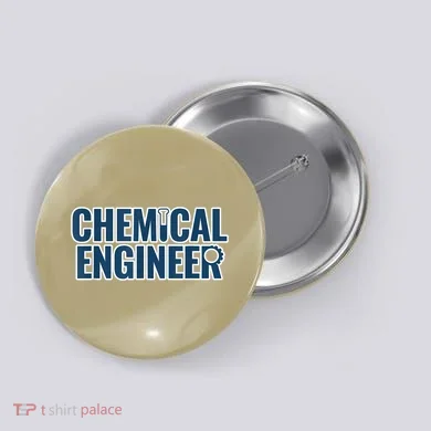 Chemical Engineering Chemical Engineer Funny For Men Button