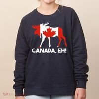 Canada Eh! Canadian Flag Women's Sweatshirt thumb 0