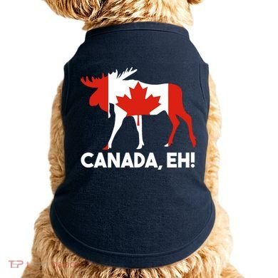 Canada Eh! Canadian Flag Doggie Tank