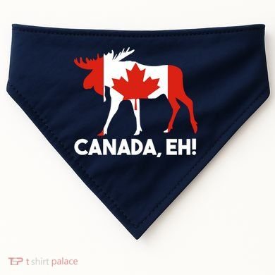 Canada Eh! Canadian Flag USA-Made Doggie Bandana