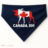 Canada Eh! Canadian Flag USA-Made Doggie Bandana thumb 0